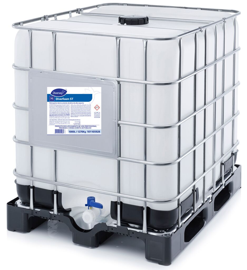 DIVERFOAM ST 1000L - DETERGENTE DESINCRUSTANTE ALCALINO DE ALTA ESPUMA